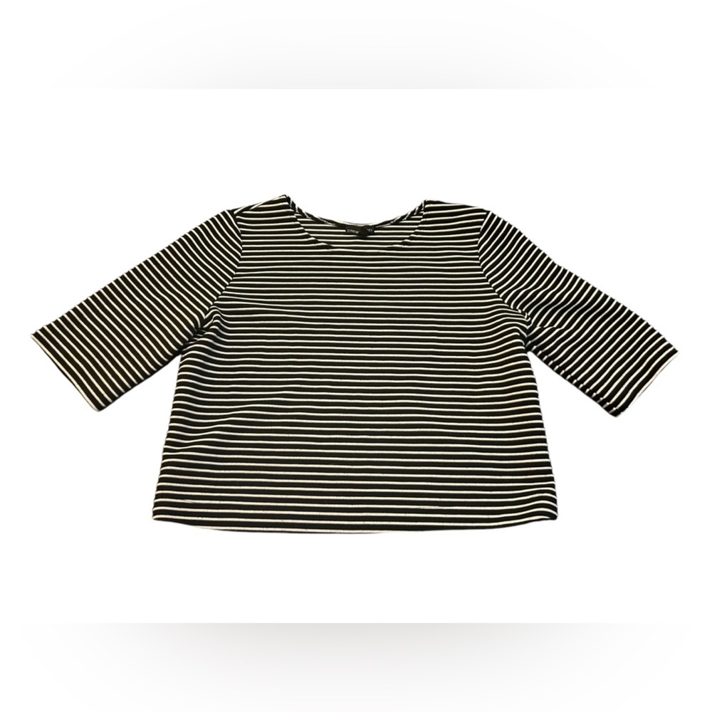 Cynthia Rowley Cropped Stripe Boxy Top 💕